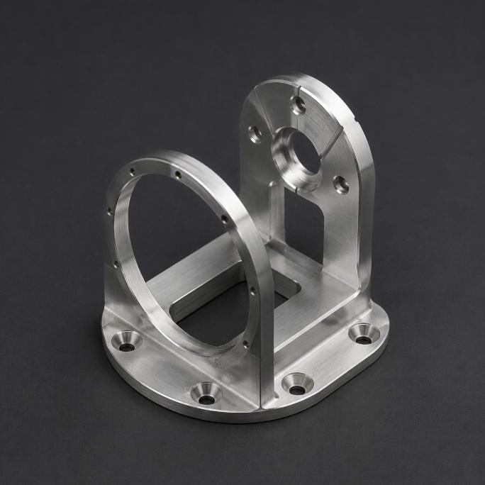 Precision CNC Machining aerospace bracket tight tolerance OEM components for structural applications