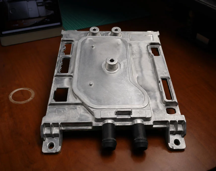 Aluminum die casting structural component for lightweight OEM manufacturing applications