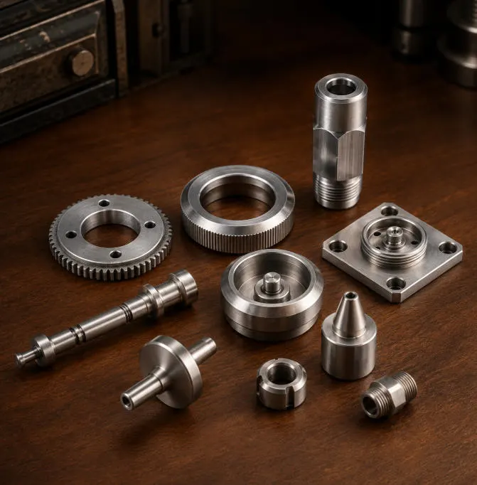 CNC Turning precision parts and OEM components for custom manufacturing
