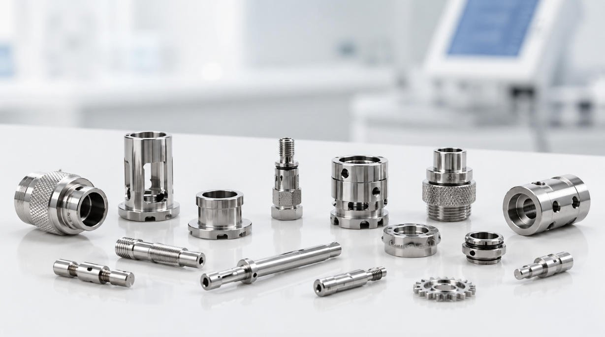 Precision CNC Machining medical device components for OEM applications