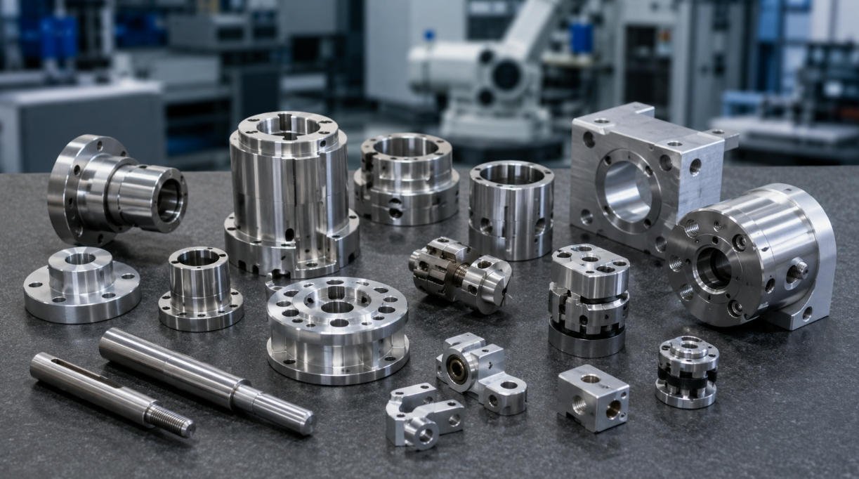 Precision CNC Machining robotics components for automation equipment OEM applications