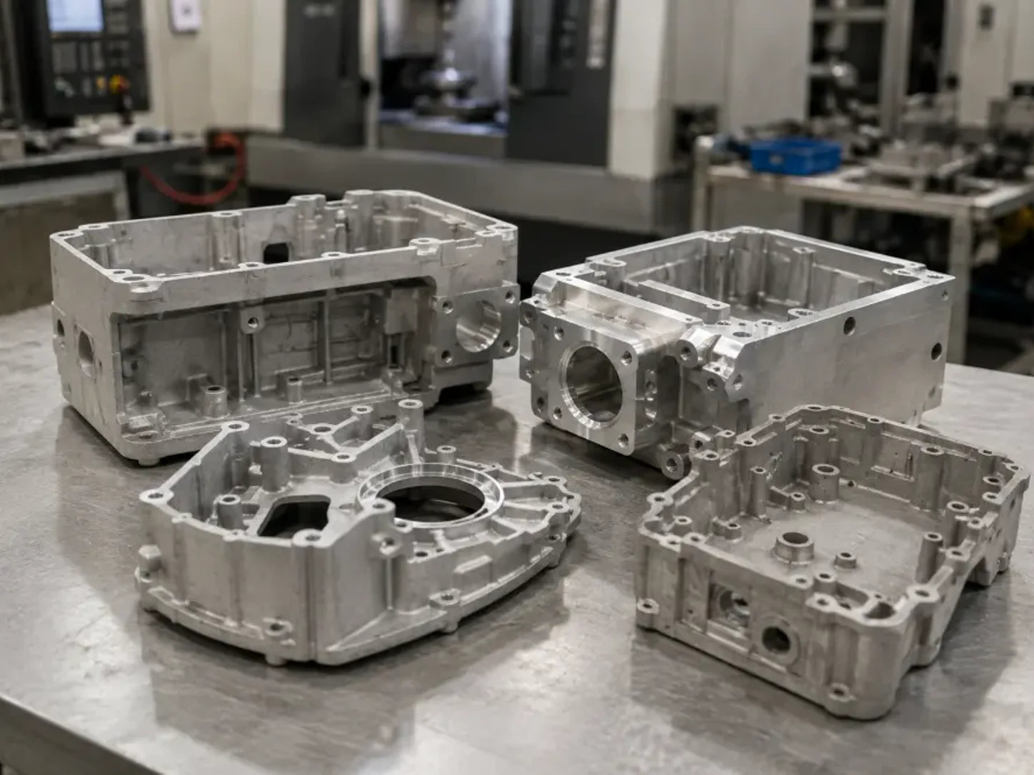 Die cast aluminum housings and structural components for custom manufacturing