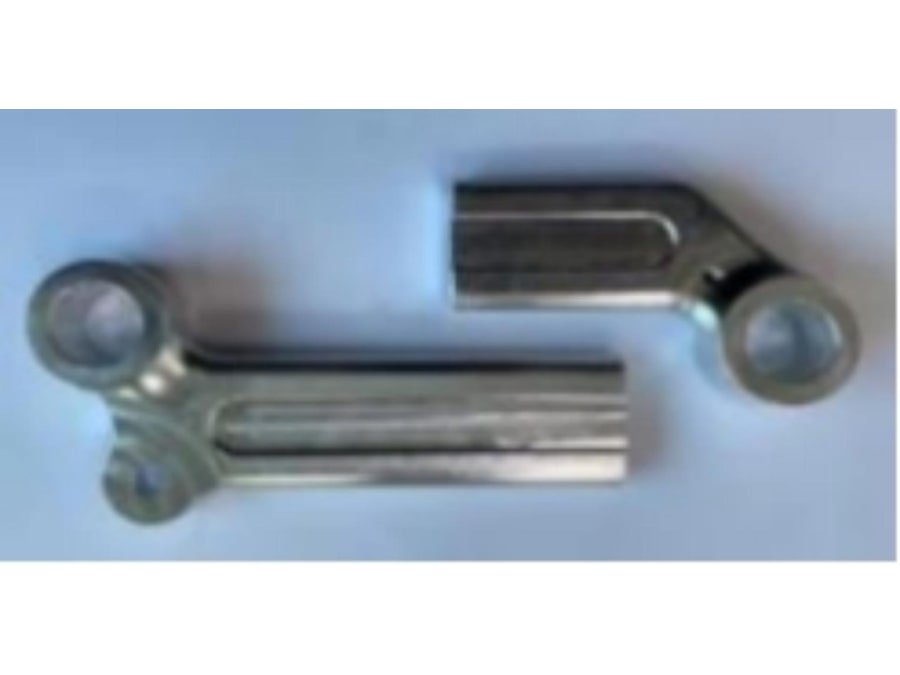 Custom aircraft seat structural hardware product image